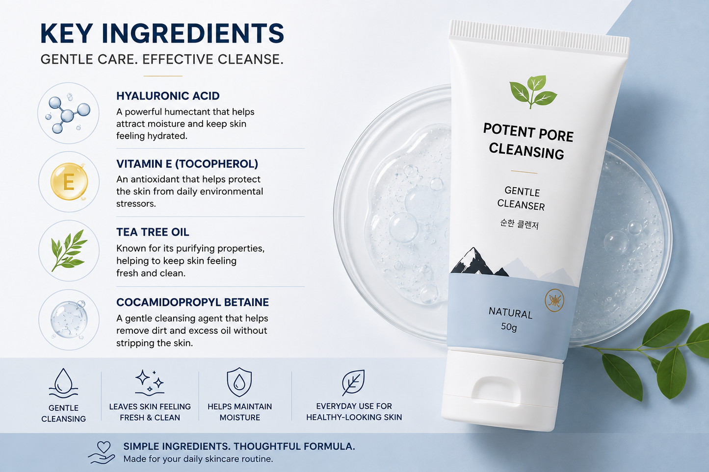 Gentle Moisturizing Cleanser
