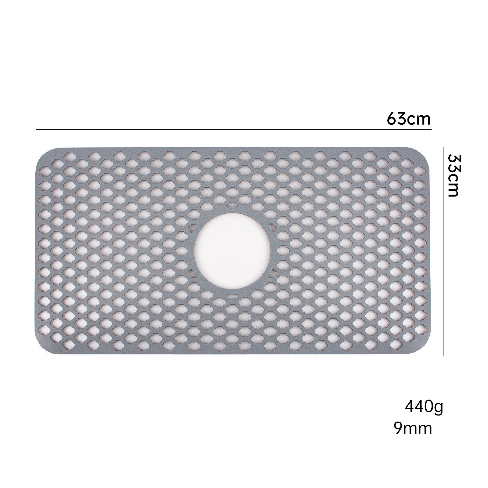 Large Size Silicone Drain Mat Kitchen Sink Protection